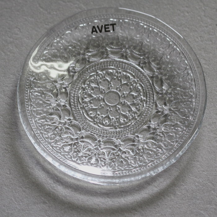 Avet Doge - Plato Pan de Cristal 14 cm, 6 Unidades Avet Doge - Plato Pan de Cristal 14 cm, 6 Unidades